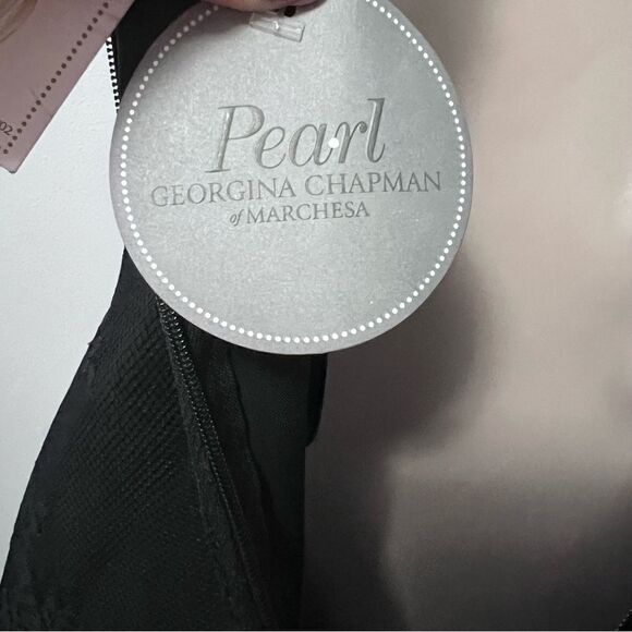 Pearl by Georgina Chapman Black Lace/Beaded Dress Size 4 NWT! - Picture 8 of 9